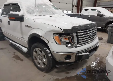 2012 Ford F-150 Xlt from USA, damaged, VIN 1FTFW1ET9CKE26196